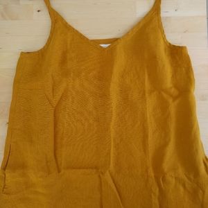 Not Perfect Linen slip dress LANGLEY.